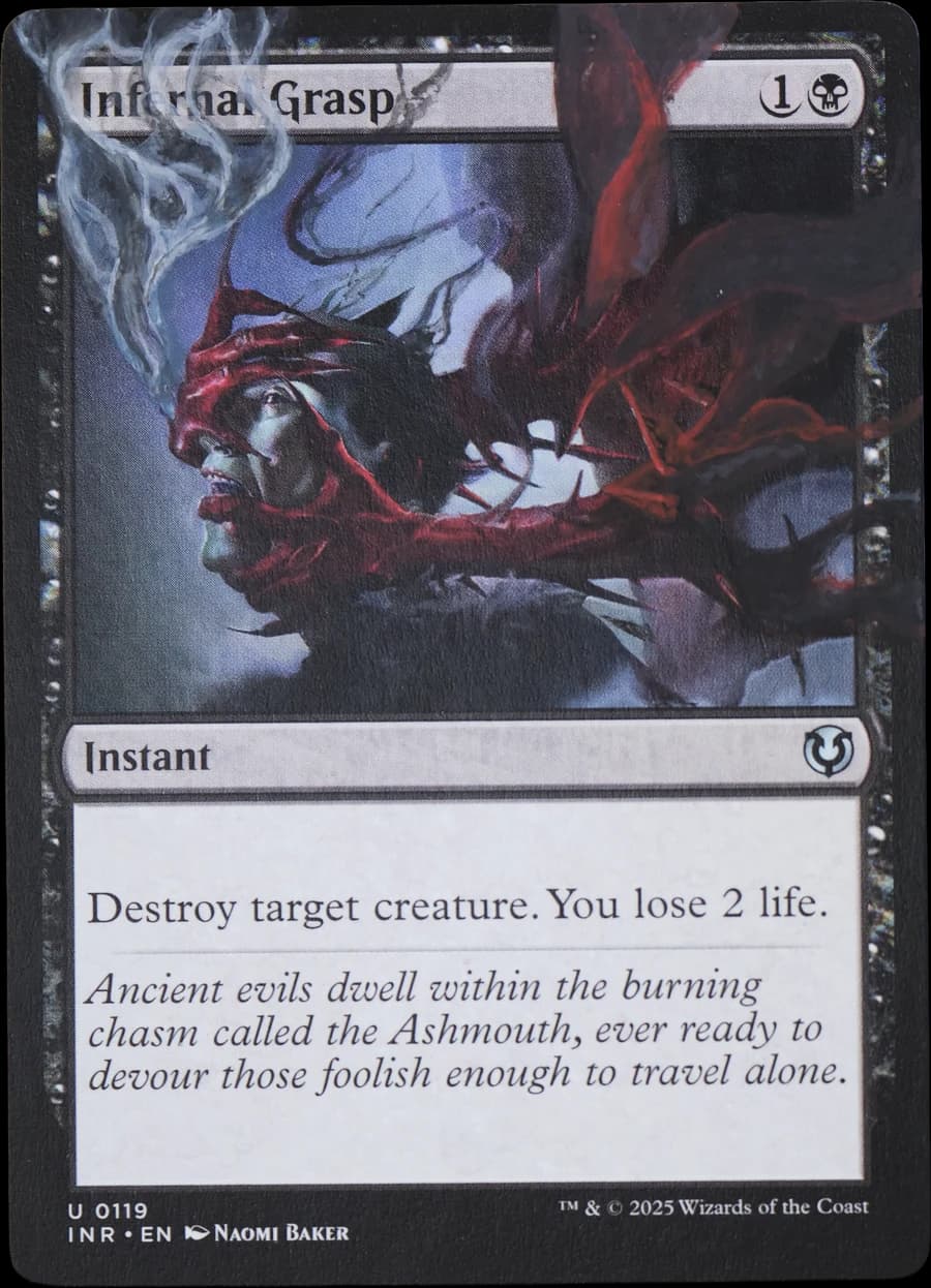 Infernal Grasp sample alter.